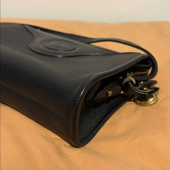 Dooney & Bourke Vintage All Weather Leather Black Leather Crossbody Bag - Picture 8 of 12